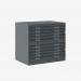 Bisley Plan File Anthracite Grey 10 Drawer