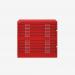 Bisley Plan File Cardinal Red 10 Drawer
