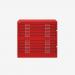 Bisley Plan File Cardinal Red 10 Drawer