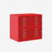 Bisley Plan File Cardinal Red 10 Drawer