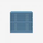 Bisley Plan File Bisley Blue 10 Drawer