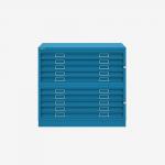 Bisley Plan File Azure 10 Drawer