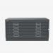 Bisley Plan File Anthracite Grey 5 Drawer