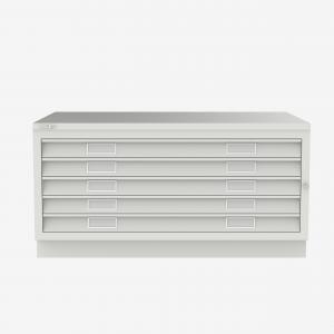 Bisley Plan File Chalk 5 Drawer