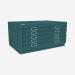 Bisley Plan File Doulton 5 Drawer