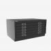 Bisley Plan File Black 5 Drawer
