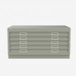 Bisley Plan File Goose Grey 5 Drawer