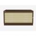 Bisley Plan File Coffee Cream 5 Drawer