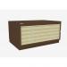 Bisley Plan File Coffee Cream 5 Drawer