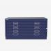 Bisley Plan File Oxford Blue 5 Drawer