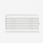 Bisley Plan File Traffic White 5 Drawer