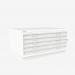 Bisley Plan File Traffic White 5 Drawer