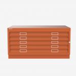 Bisley Plan File Bisley Orange 5 Drawer