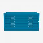 Bisley Plan File Azure 5 Drawer