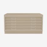 Bisley Plan File Natural Canvas 5 Drawer