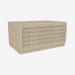 Bisley Plan File Natural Canvas 5 Drawer