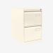 Bisley Volume Filer Chalk 2 Drawer