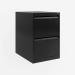 Bisley Volume Filer Black 2 Drawer