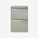 Bisley Volume Filer Goose Grey 2 Drawer