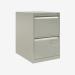 Bisley Volume Filer Goose Grey 2 Drawer