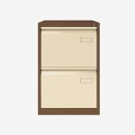 Bisley Volume Filer Coffee Cream 2 Drawer