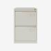 Bisley Volume Filer Light Grey 2 Drawer