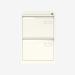 Bisley Volume Filer Traffic White 2 Drawer