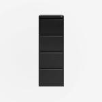 Bisley Volume Filer Black 4 Drawer