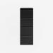 Bisley Volume Filer Black 4 Drawer