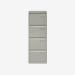 Bisley Volume Filer Goose Grey 4 Drawer