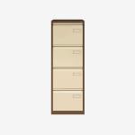 Bisley Volume Filer Coffee Cream 4 Drawer