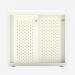 Bisley Glide with perforated doors Chalk
