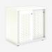 Bisley Glide with perforated doors Chalk