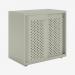 Bisley Glide with perforated doors Goose Grey