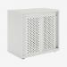 Bisley Glide with perforated doors Light Grey