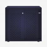 Bisley Glide with perforated doors Oxford Blue