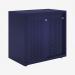 Bisley Glide with perforated doors Oxford Blue