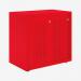 Bisley Glide with perforated doors Cardinal Red
