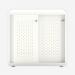 Bisley Glide with perforated doors Traffic White