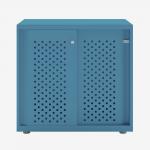 Bisley Glide with perforated doors Bisley Blue