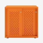 Bisley Glide with perforated doors Bisley Orange