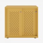 Bisley Glide with perforated doors Yellow