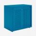 Bisley Glide with perforated doors Azure