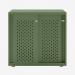 Bisley Glide with perforated doors Olive Green