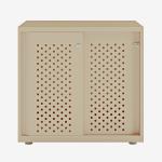 Bisley Glide with perforated doors Natural Canvas