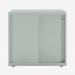 Bisley Glide with plain doors Bisley Silver