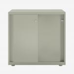 Bisley Glide with plain doors Goose Grey
