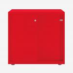Bisley Glide with plain doors Cardinal Red