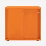 Bisley Glide with plain doors Bisley Orange