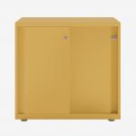 Bisley Glide with plain doors Yellow